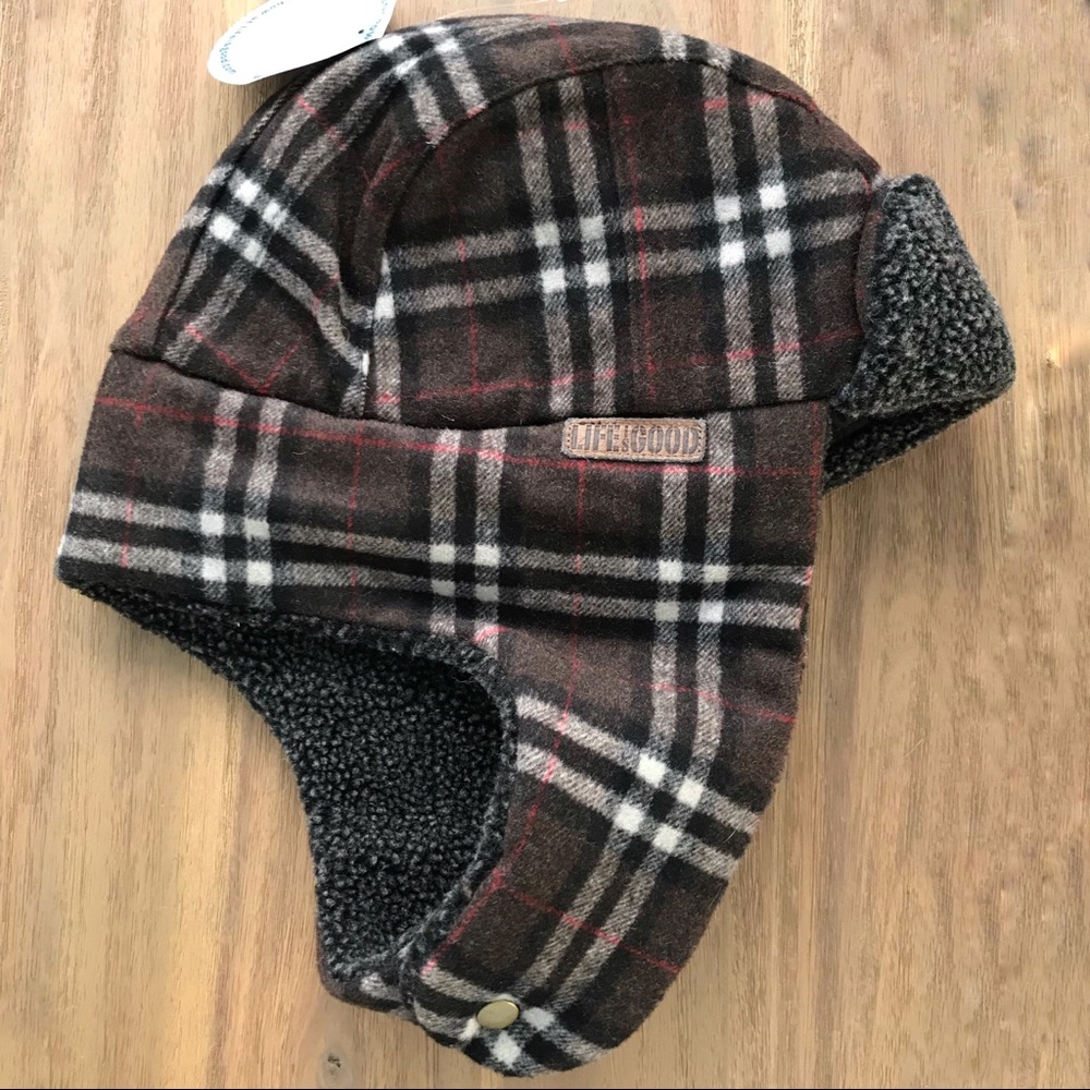 {Life is Good} Elmer Fuzz Plaid hat, L/XL
